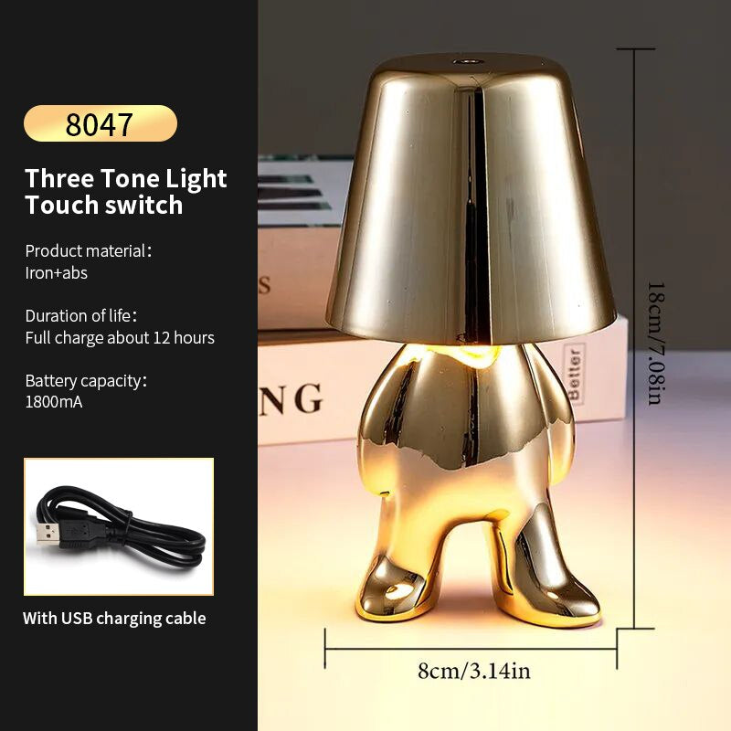 Little Golden Philosopher Lamp