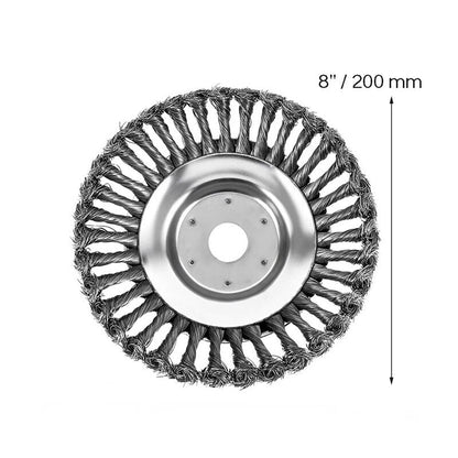 Universal Steel Brush Cutter Head with Adapter