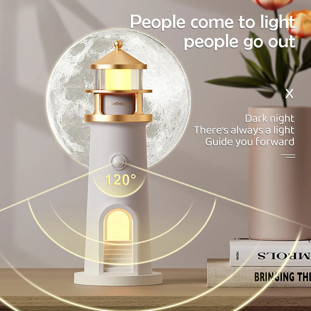 Lighthouse Moon Projection Light - Bluetooth