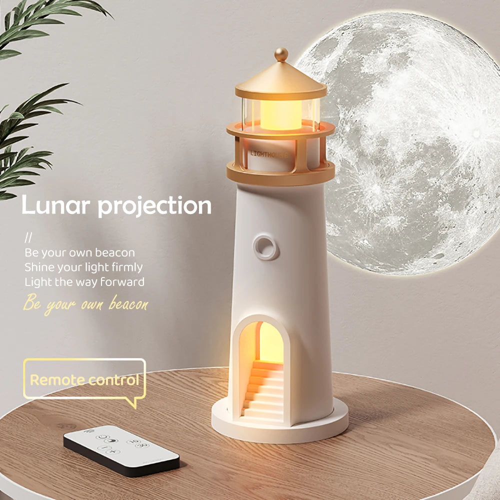 Lighthouse Moon Projection Light - Bluetooth