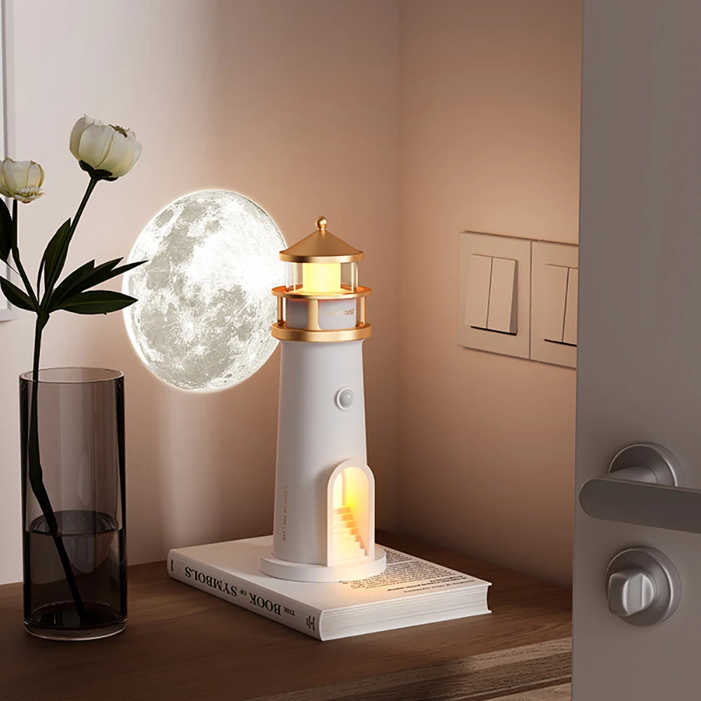 Lighthouse Moon Projection Light - Bluetooth