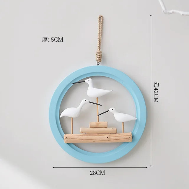 Seabird Pendant Wall Hanging Decor